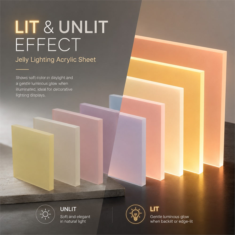 Jelly Lighting Acrylic Sheet