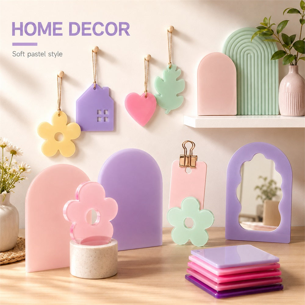 Pastel Acrylic Sheets | Custom Macaron Color PMMA Acrylic Panels Manufacturer
