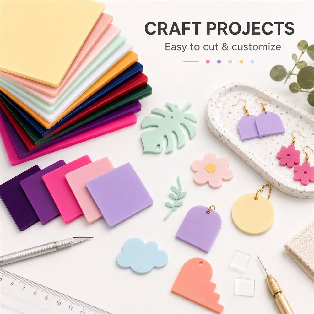Pastel Acrylic Sheets | Custom Macaron Color PMMA Acrylic Panels Manufacturer