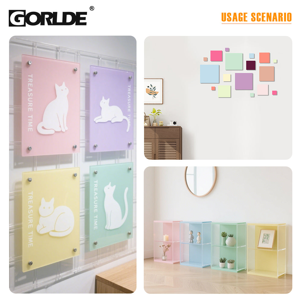 Pastel Acrylic Sheets | Soft Matte PMMA Panels for Decor, Signage & Design Projects