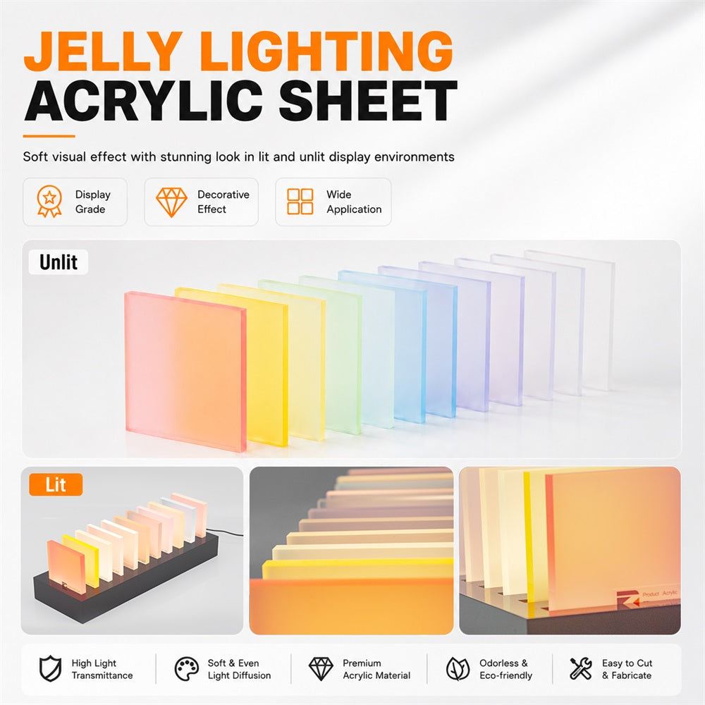 Jelly Lighting Acrylic Sheet