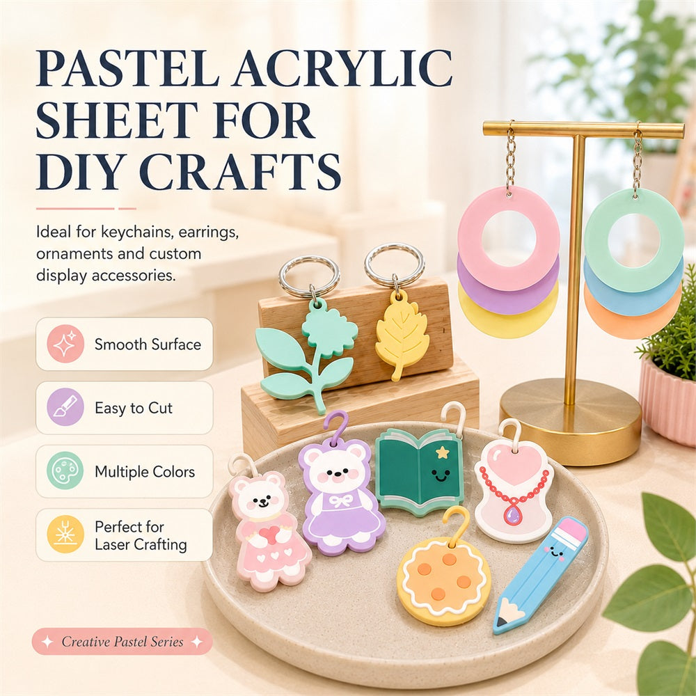 Pastel Acrylic Sheets | Custom Macaron Color PMMA Acrylic Panels Manufacturer