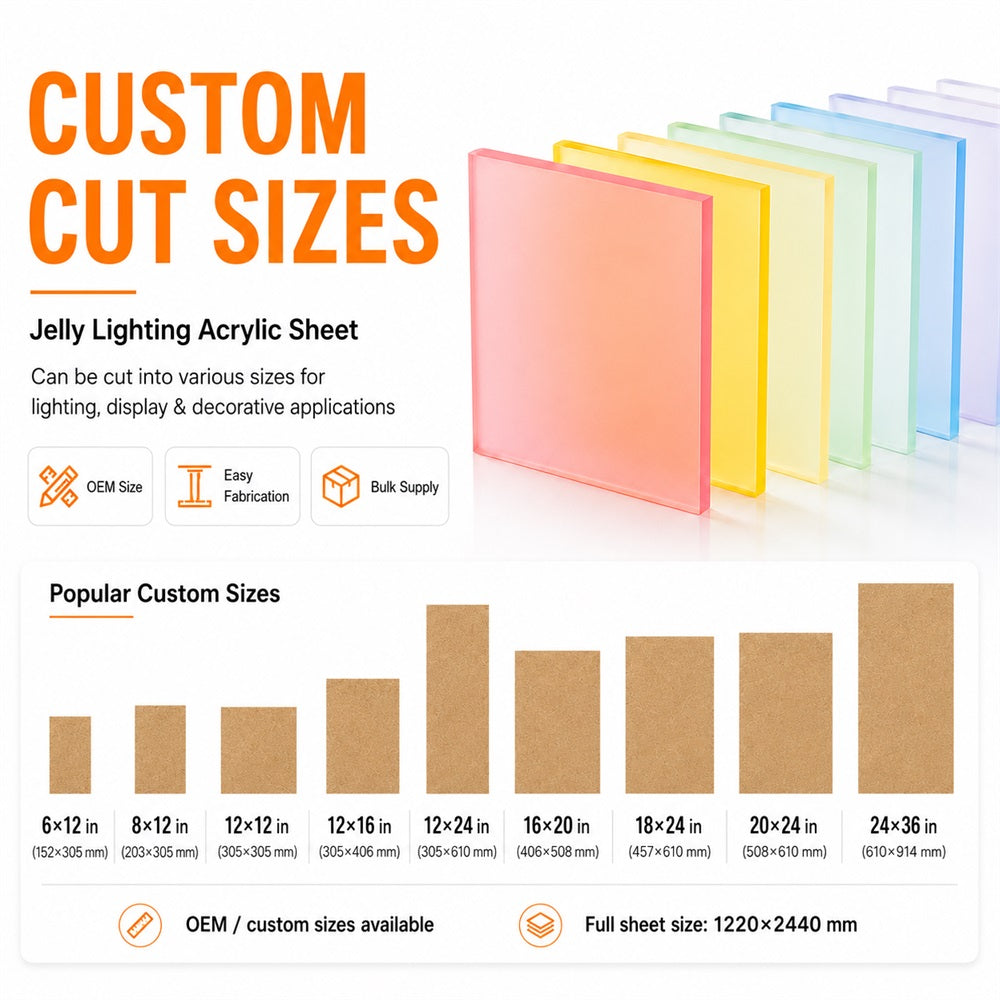 Jelly Lighting Acrylic Sheet