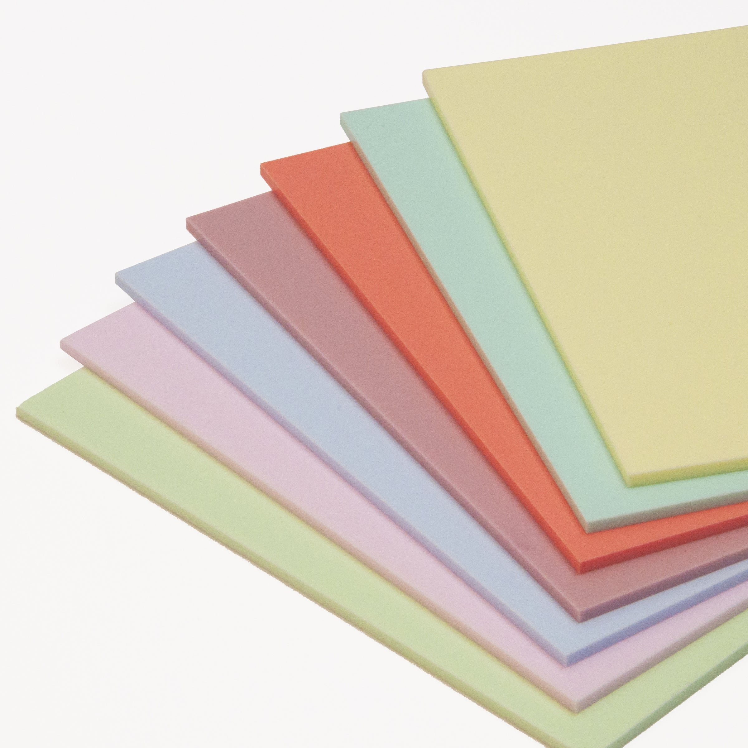 Pastel Acrylic Sheets | Soft Matte PMMA Panels for Decor, Signage & Design Projects