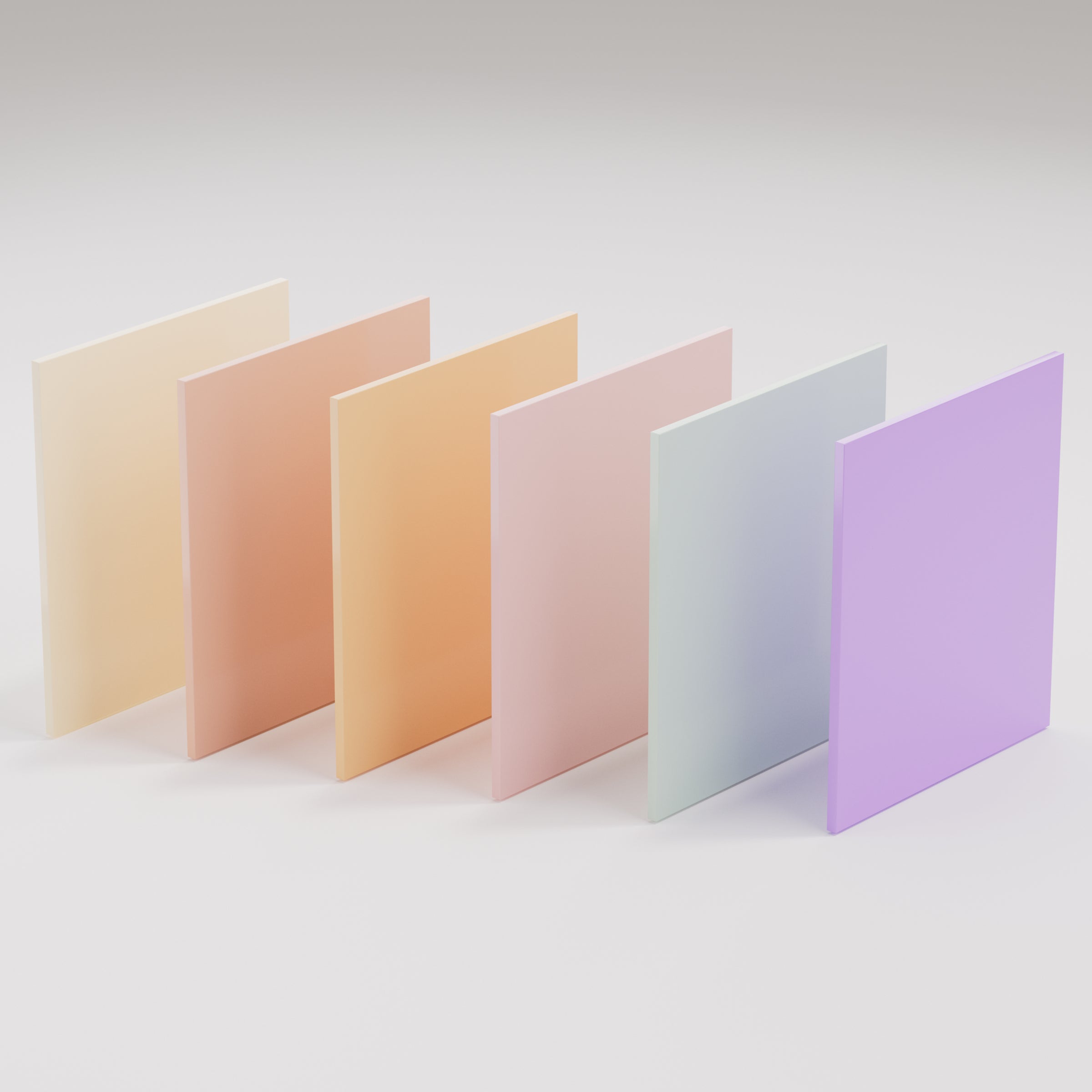 Pastel Acrylic Sheets | Soft Matte PMMA Panels for Decor, Signage & Design Projects