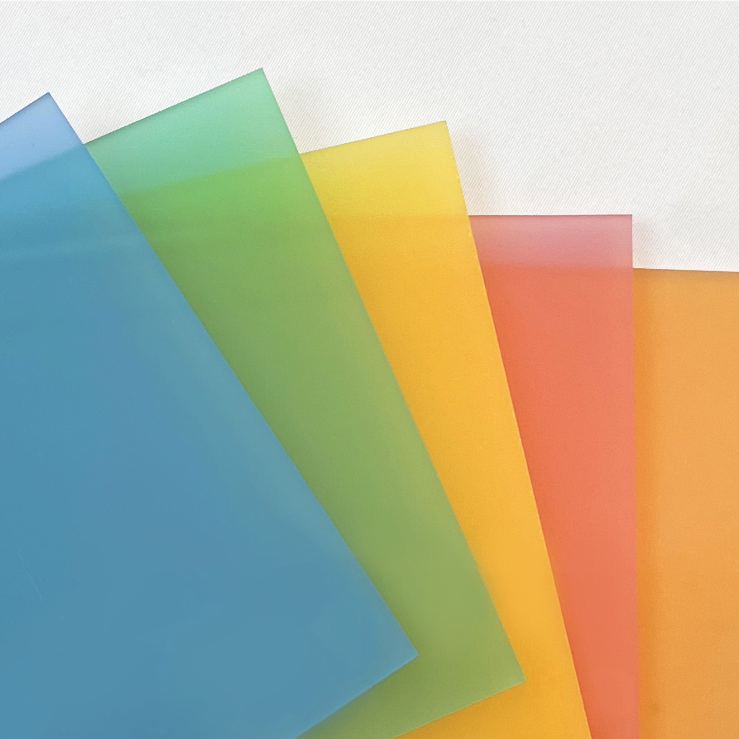 Pastel Acrylic Sheets | Soft Matte PMMA Panels for Decor, Signage & Design Projects
